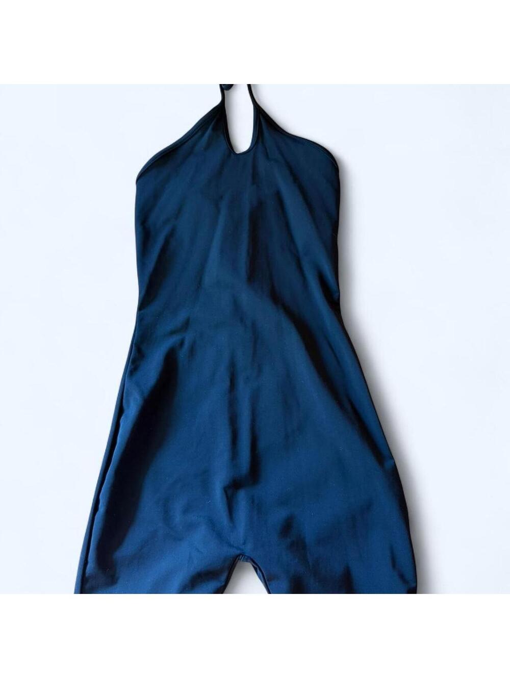 Black zara halter neck bodysuit